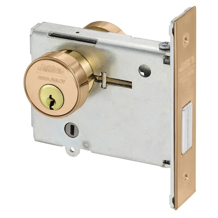 Corbin Russwin Mortise, Single Cylinder, 612 Satin Bronze, 2-3/4 Backset, Keyed Random DL4113-612